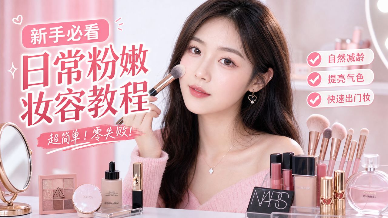糖心vlog短视频制作教程视频封面